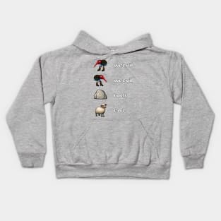 Weevil Weevil Rock Ewe Kids Hoodie